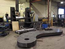 CNC horizontal boring mill